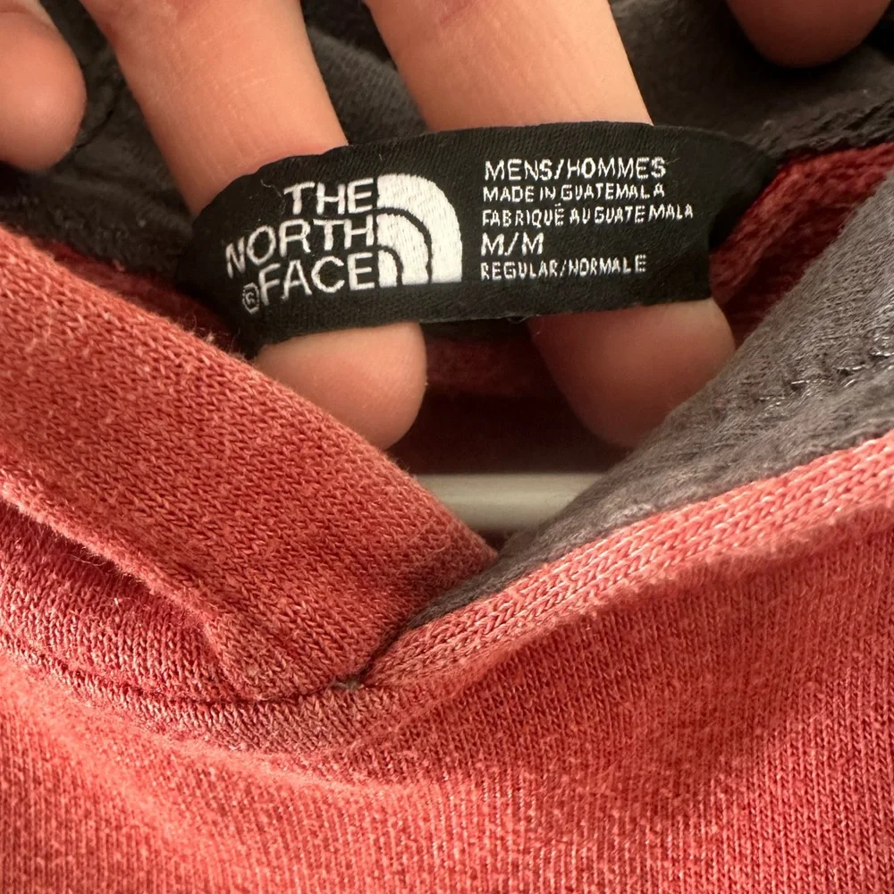 The North Face Men's Red Hoodie with Logo - Picture 3 of 11